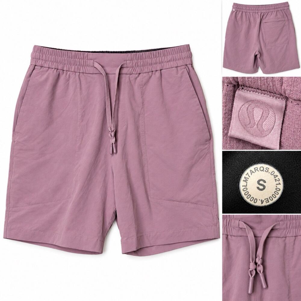 Lululemon Men’s License to Train Shorts Size S Pink Workout